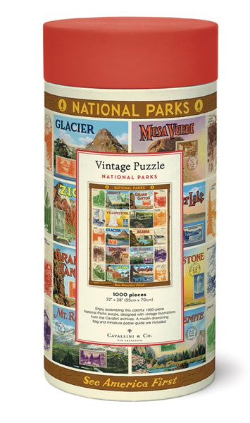 Vintage Jigsaw Puzzle: National Parks 2