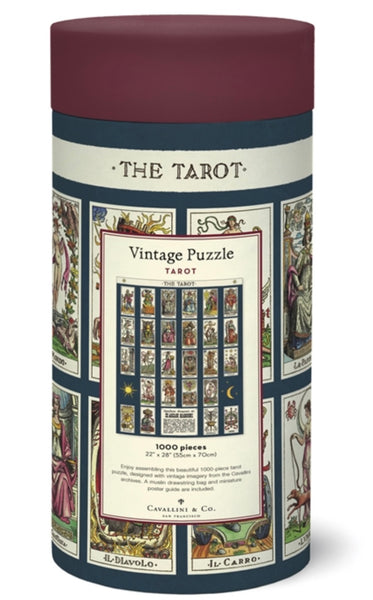 Vintage Jigsaw Puzzle: Tarot