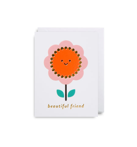 "Beautiful Friend" Note Card