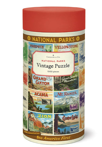 Vintage Jigsaw Puzzle: National Parks 2