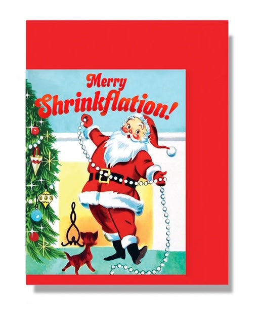Smitten Kitten: "Happy Shrinkflation" Boxed Holiday Cards