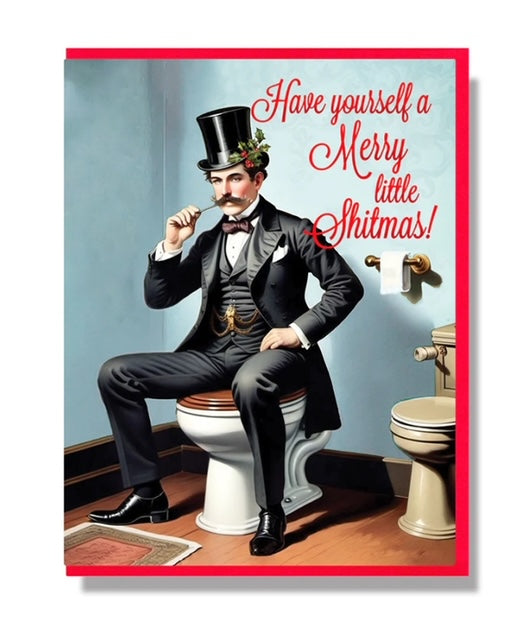 Smitten Kitten: "Have yourself a Merry little Shitmas" Boxed Christmas Cards