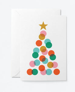 Dotty Tree Christmas Card