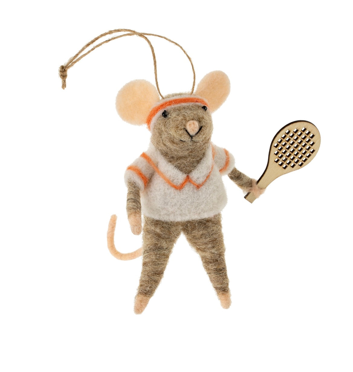 Felt Mouse Ornament: “Serena Mouse”