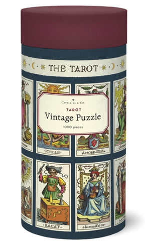 Vintage Jigsaw Puzzle: Tarot