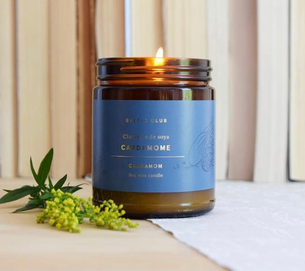 "Cardamom" 8 oz. Soy Wax Candle