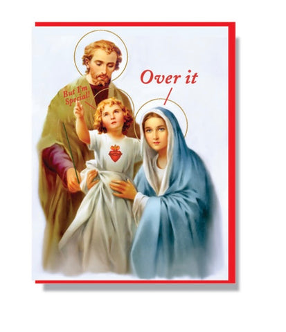 Smitten Kitten: "Over it" Boxed Holiday Cards