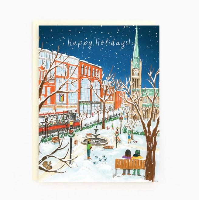 "Toronto: St. James Park" box of 8 holiday cards