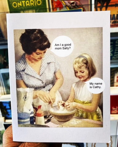 "My name is Cathy" Mother's Day Card