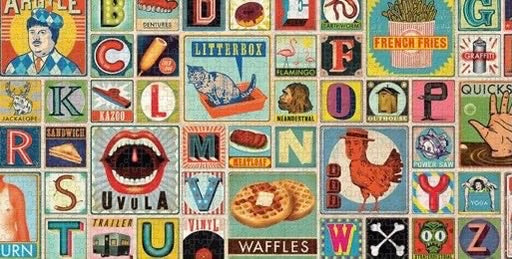 Christian Northeast: XYZ Blocks 1,000 piece jigsaw puzzle