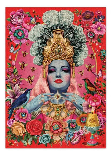 Fiona Hewitt: "Queen Bee" 1,000 piece jigsaw puzzle