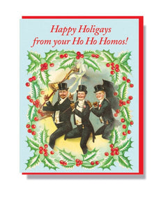 Smitten Kitten: "Happy Holigays from your Ho Ho Homos" Boxed Holiday Cards