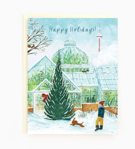 "Toronto: Allan Gardens" box of 8 holiday postcards