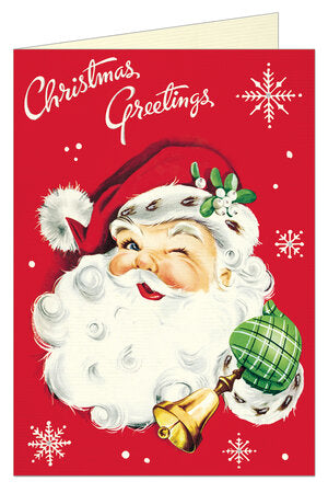 "Vintage Santa" Christmas Card
