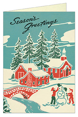 "Vintage Winter Wonderland" Boxed Holiday Cards
