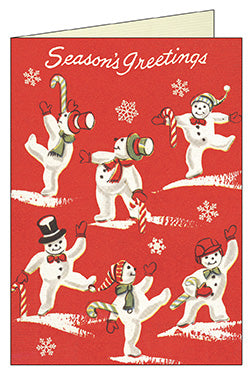 "Vintage Snowmen" Boxed Holiday Cards