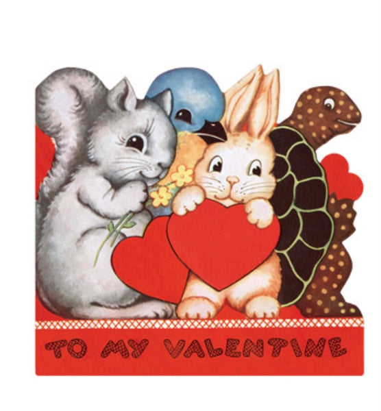 "Puppy" Set of 15 Assorted Retro Valentines