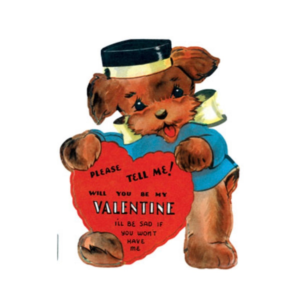 "Camel" Set of 15 Assorted Retro Valentines