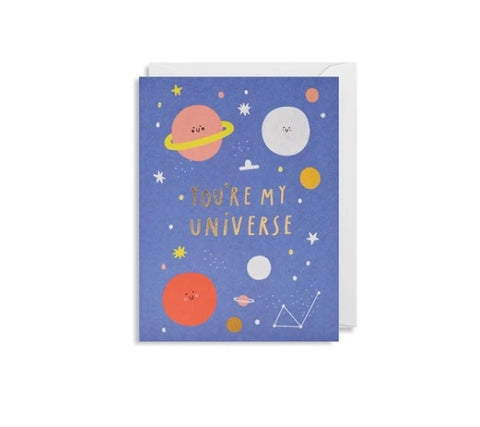 "You're My Universe" Note Card