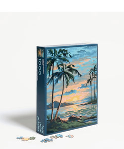Paint By Numbers 1,000 piece Jigsaw Puzzle: "Tropics"