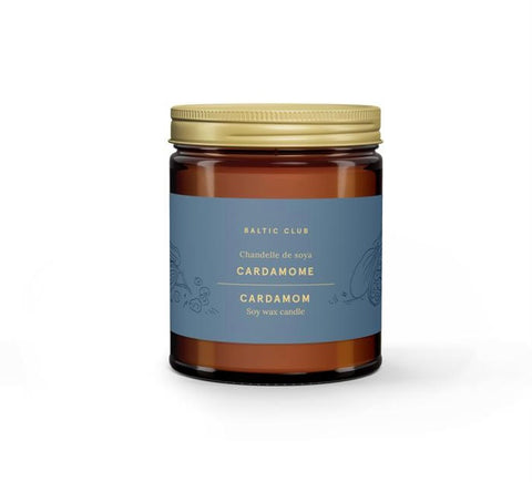 "Cardamom" 8 oz. Soy Wax Candle