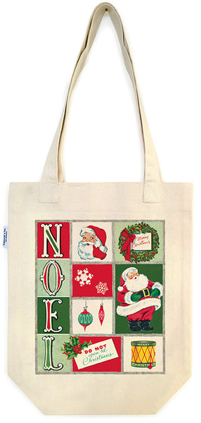"Vintage Noel" Holiday Tote Bag
