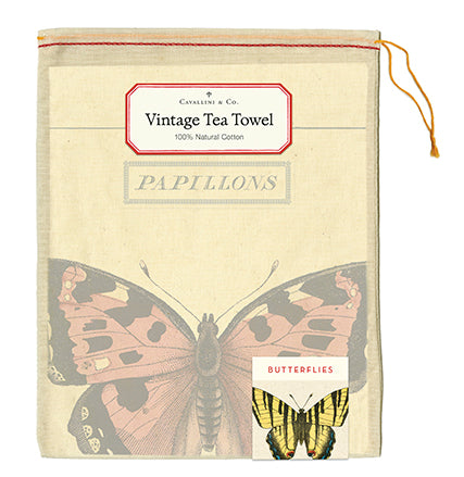Butterflies Tea Towel