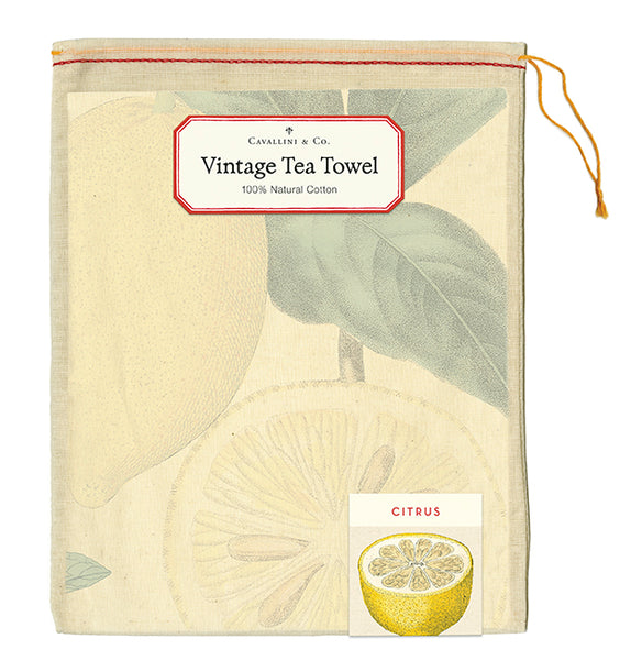 Citrus Tea Towel