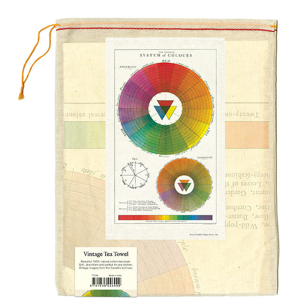 Colour Wheel Tea Towel