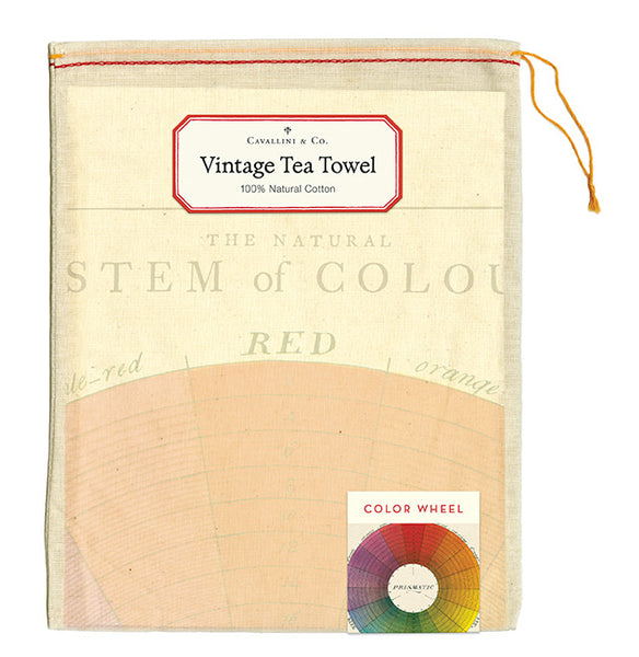 Colour Wheel Tea Towel