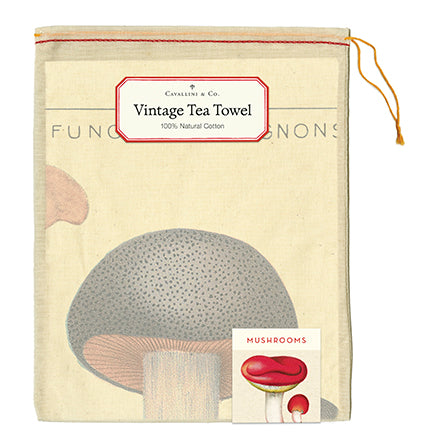Mushrooms Tea Towel