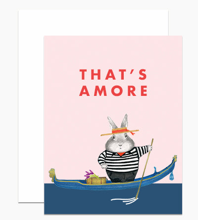 "That's Amore" Note Card