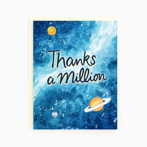 Thanks A Million (Universe) Note Card
