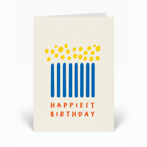 "Happiest Birthday" Note Card