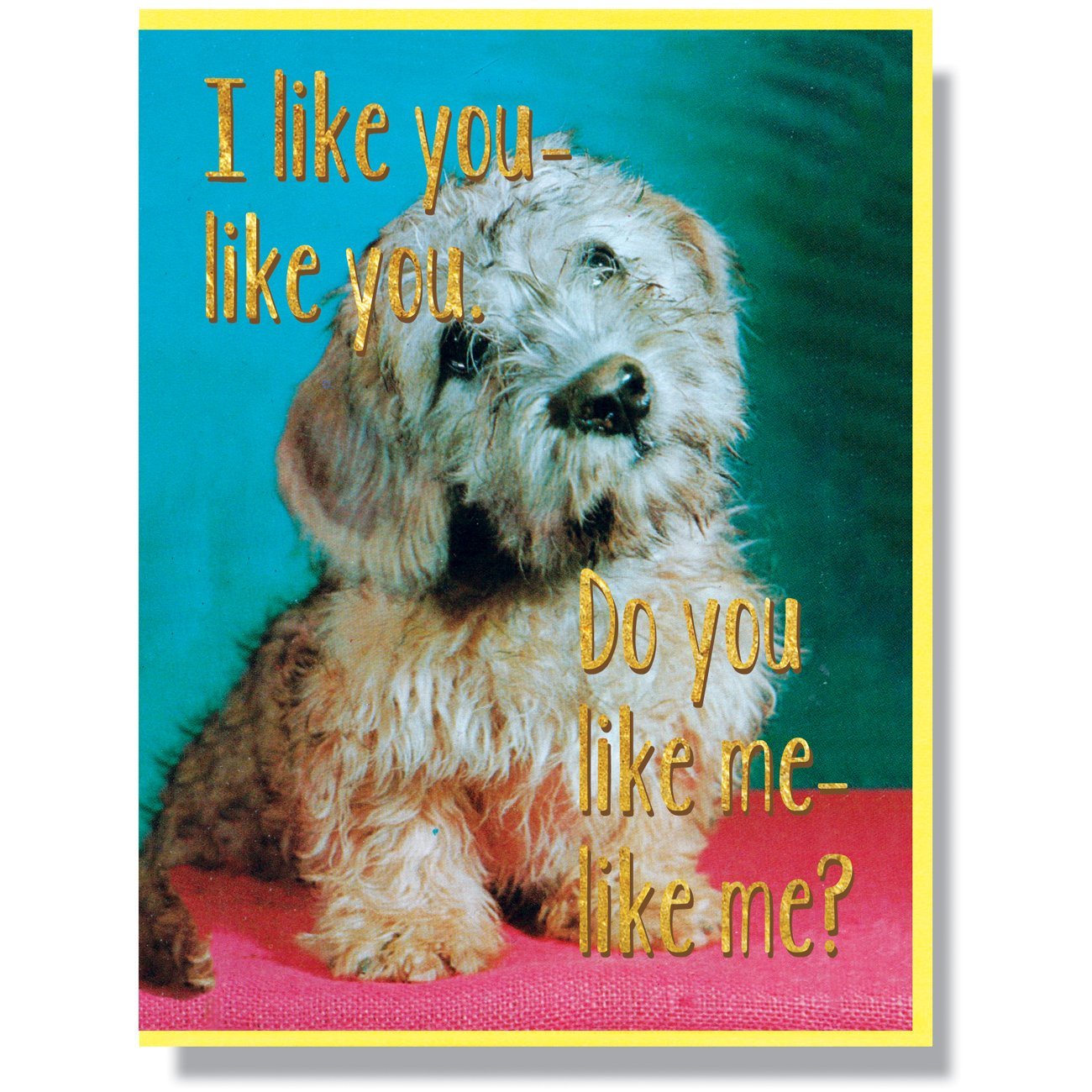"I like You - like You"  Note Card