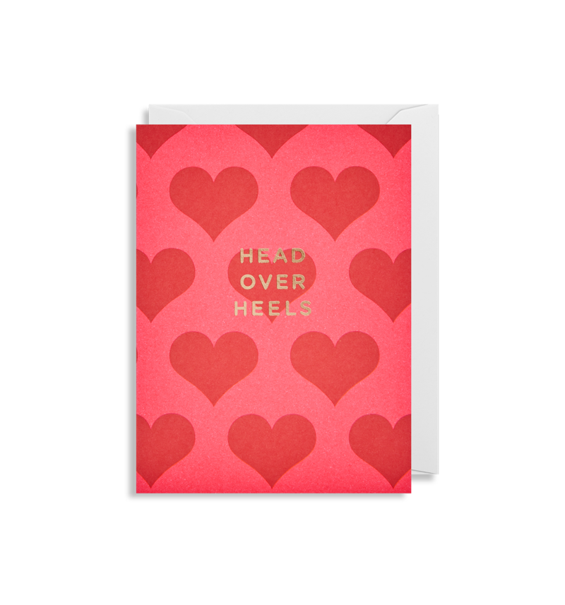"Head Over Heels" Mini Card