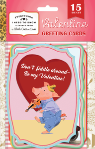 "Modern Storybook" Set of 15 Assorted Valentines