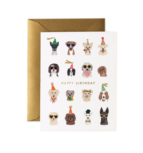 "Party Pups" Birthday Card