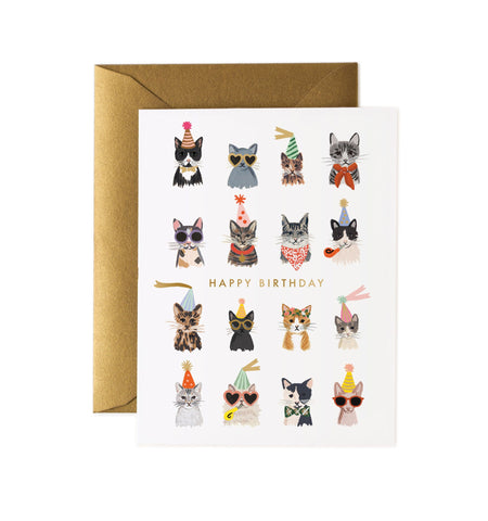 "Cool Cats" Birthday Card