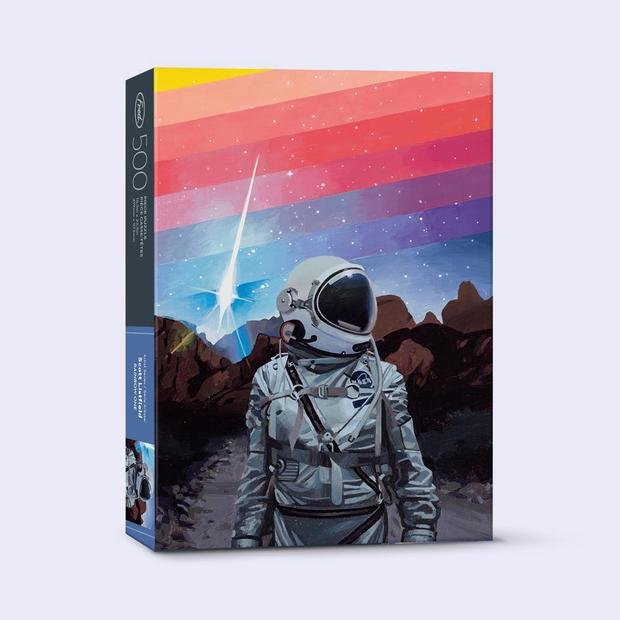 Scott Listfield: "Rainbow One" 500 piece jigsaw puzzle
