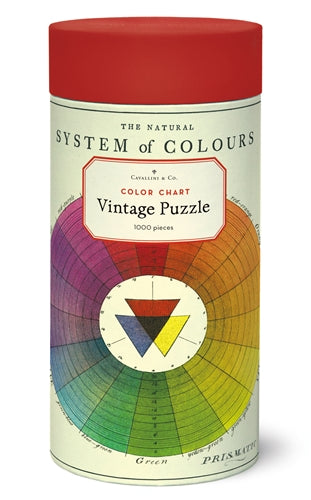 Vintage Jigsaw Puzzle: System of Colours