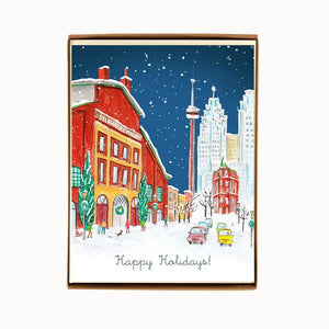 "Toronto: St. Lawrence Market" box of 8 holiday cards