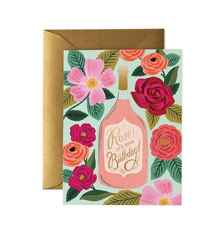 Rosé! It's Your Birthday! Note Card