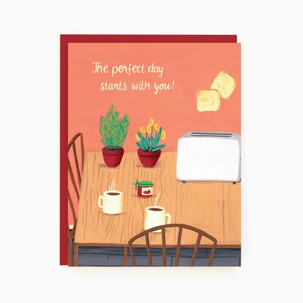 "The Perfect Day" Note Card