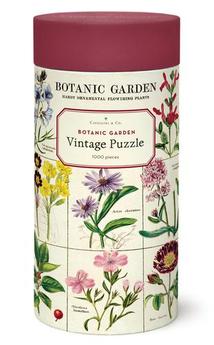 Vintage Jigsaw Puzzle:  Botanic Garden