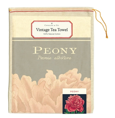 Botanica - Peony Tea Towel