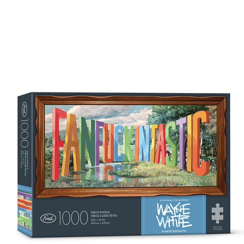 Wayne White: "Fanfuckintastic" 1,000 piece jigsaw puzzle