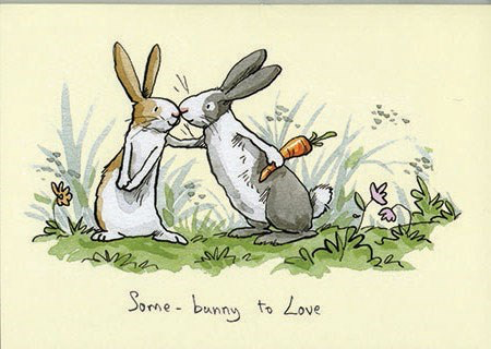 "Some Bunny To Love" Note Card