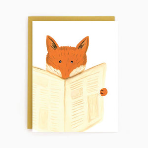 "Felix Fox" Note Card