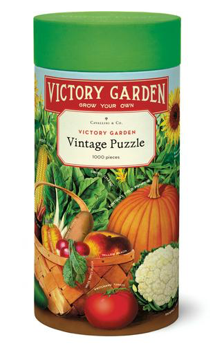 Vintage Jigsaw Puzzle: Victory Garden